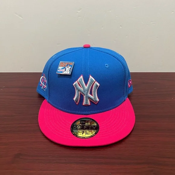 Yankees Cotton Candy Fitted Lids New Era X Big League Chew